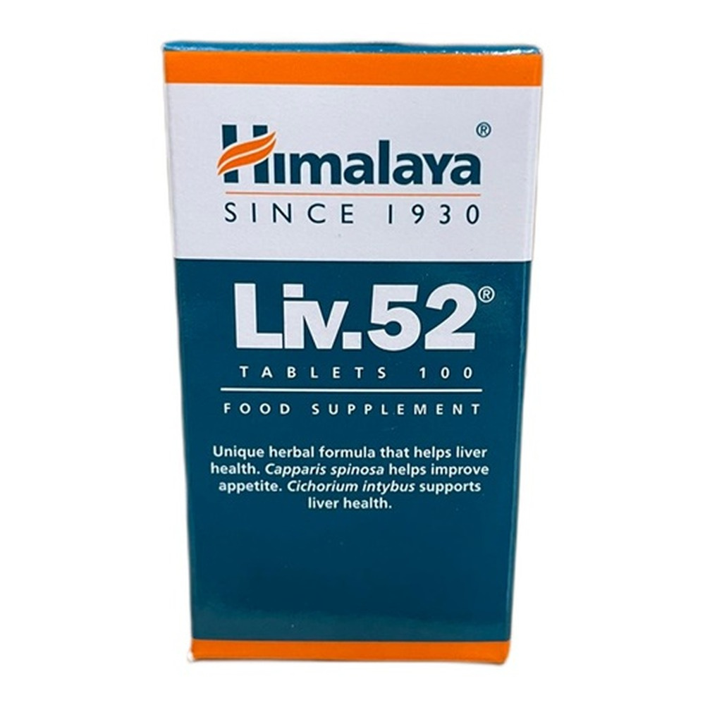 Himalaya Liv.52 DS Wsparcie Trawienia i Zdrowia Wątroby 100 Tabletek
