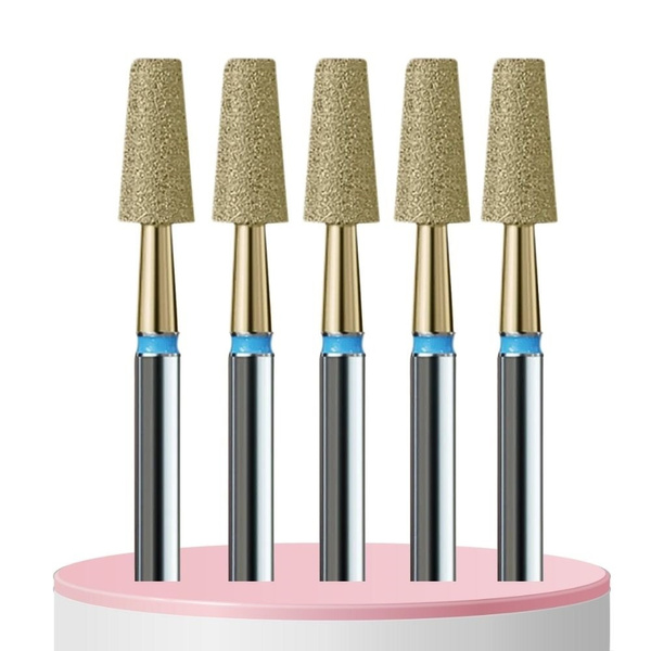 IQ Nails Diamond Drill Bits Cut Cone 4mm 5pcs