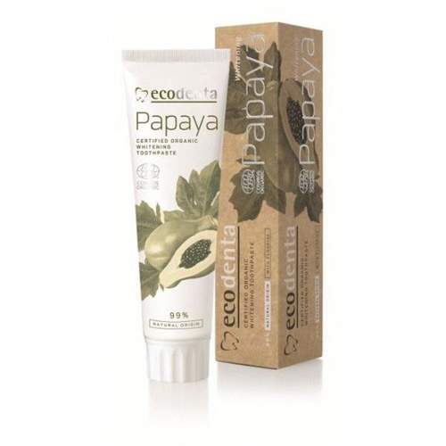 Cosmos ECODENTA Organic Papaya - Whitening toothpaste with papaya extract 100ml