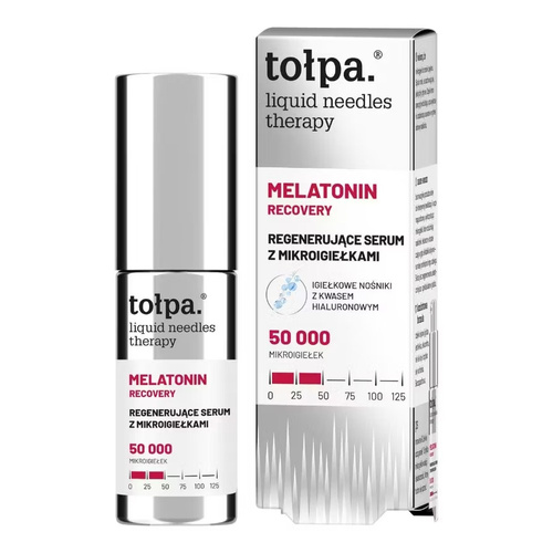 Tołpa liquid needles therapy regenerujące serum z mikroigiełkami, melatonin recovery, 30ml