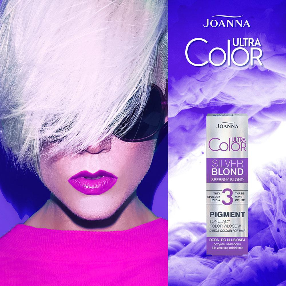 Joanna Ultra Color Pigment Tonujący Chłodny Blond 100ml