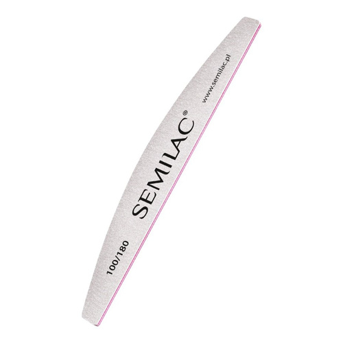 Semilac Halfmoon Nail File 100/180 1pc
