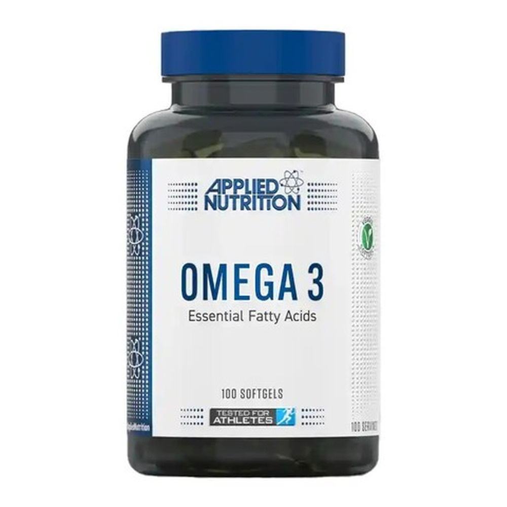 Applied Nutrition Omega 3 Olej rybi 100 kapsułek miękkich