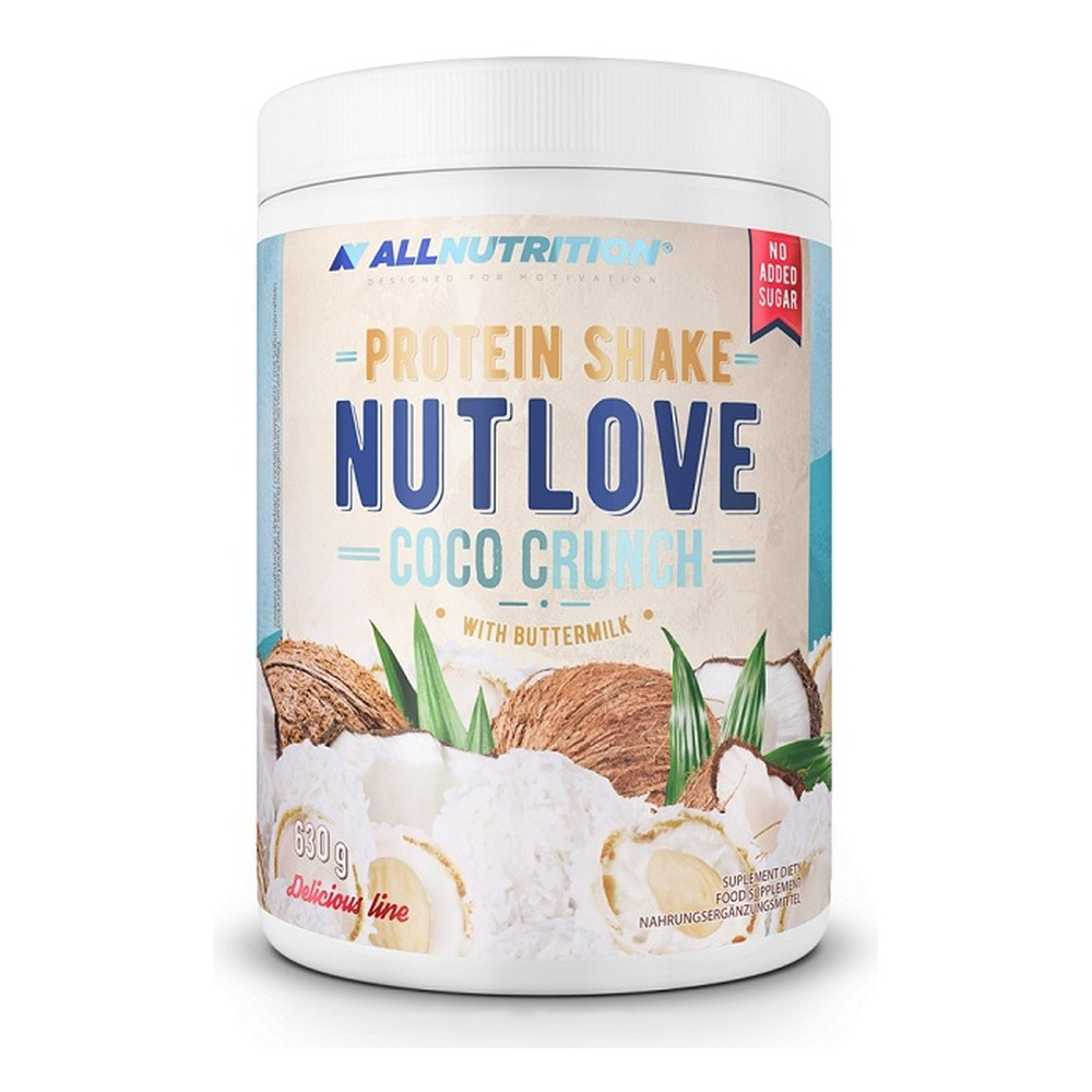 Allnutrition Nutlove Protein Shake Coco Crunch Protein Supplement for Active People 630g
