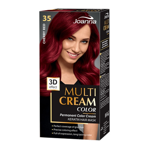 Joanna Multi Cream Color 3D Effect No. 35 Cherry Red 1 Piece