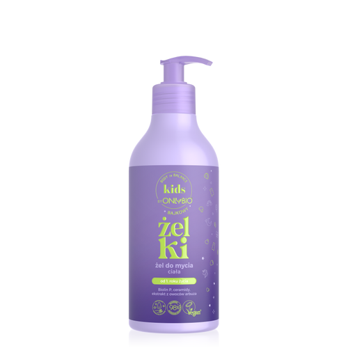 OnlyBio Body in Balance Kids Żelki Żel do Mycia Ciała 400ml