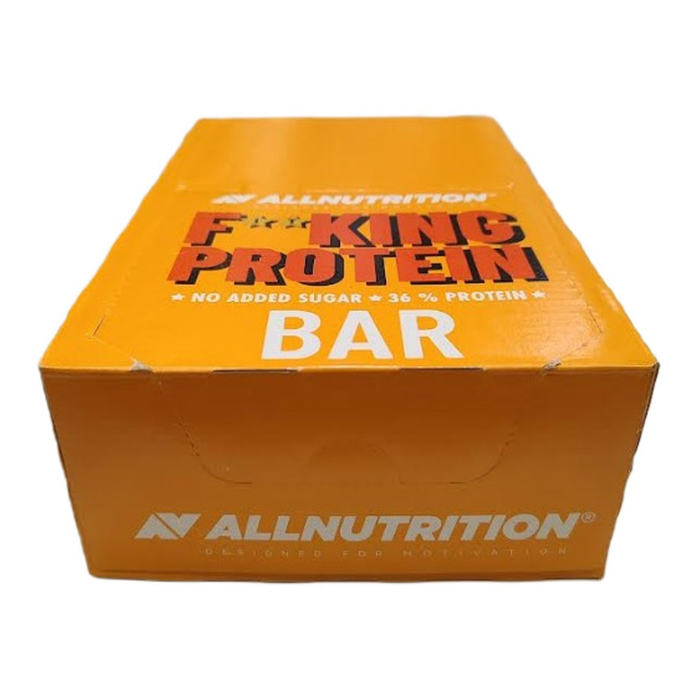 Allnutrition Fitking Delicious Protein Bar Caramel Peanut a High Protein Snack 15x55g