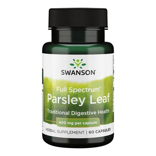 Swanson Full Spectrum Parsley Leaf 400mg 60 Capsules