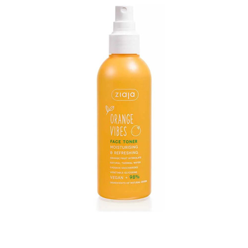 Ziaja Orange Vibes Moisturizing and Refreshing Facial Tonic 190ml Best Before 28.02.26