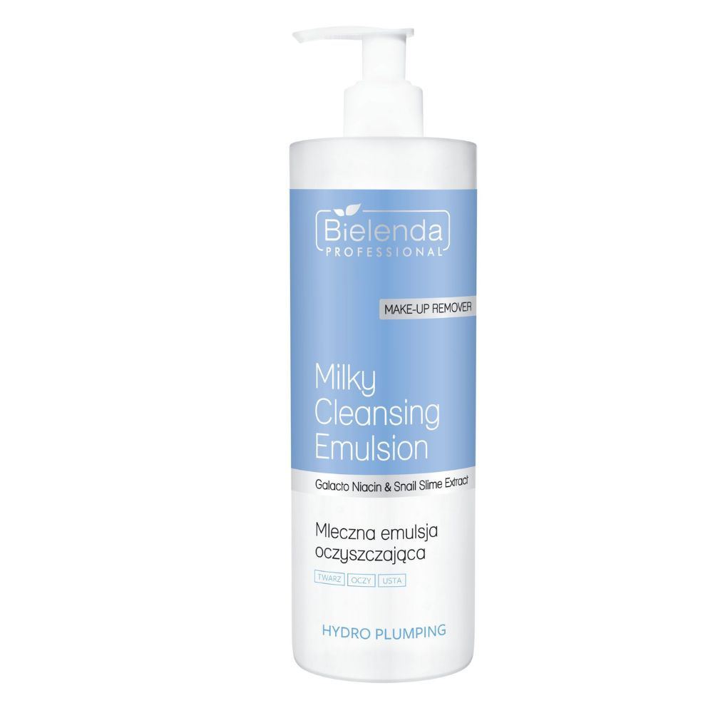 Bielenda Professional Hydro Plumping Mleczna Emulsja do Mycia Twarzy 500ml