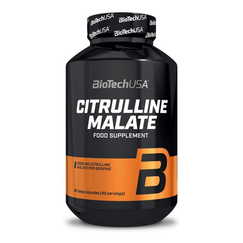 BioTechUSA Citrulline Malate Pre-Workout Supplement for Athletes 90 Capsules
