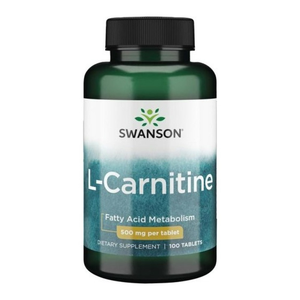 Swanson L-Carnitine 500mg 100 Tabletek