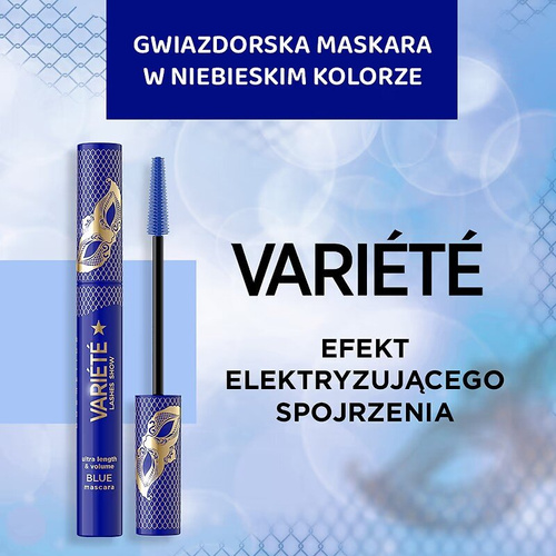 Eveline Variete Lengthening and Thickening Mascara Blue 9ml