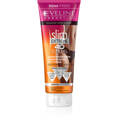 Eveline Cosmetics Slim Extreme 4D Scalpel Serum Reducing Fat Tissue 250ml