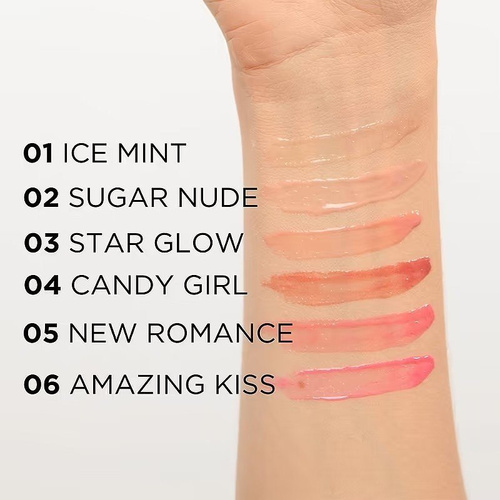 Eveline Variete Cooling Kisses Błyszczyk Zwiększający Objętość Ust z Efektem Chłodzącym Nr 03 Star Glow 6,8ml