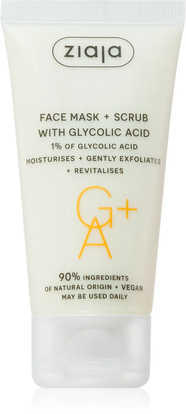 Ziaja Mask - Facial Peeling with Glycolic Acid 55ml