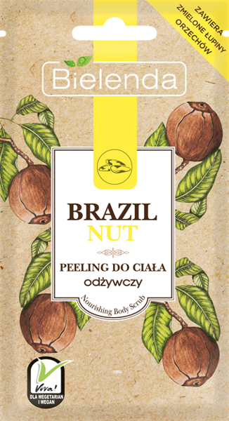 BIELENDA BRAZIL NUT, Nourishing body scrub, 30 g