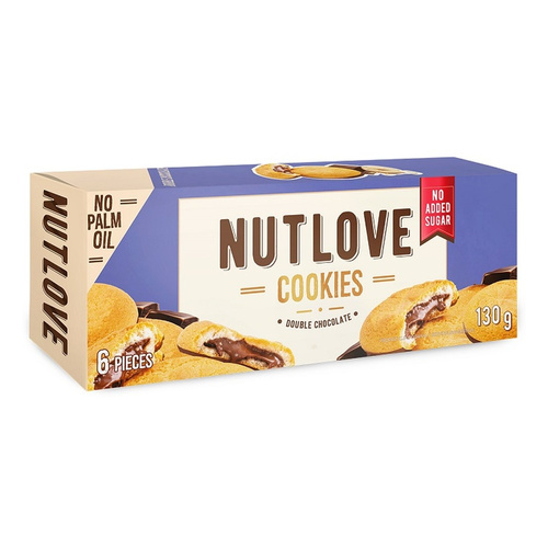 AllNutrition Nutlove Cookies Double Chocolate 130g