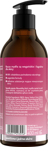 OnlyBio Body in Balance Mydło do Rąk Sakura Kwiat Wiśni dla Skóry Suchej i Szorstkiej 400ml