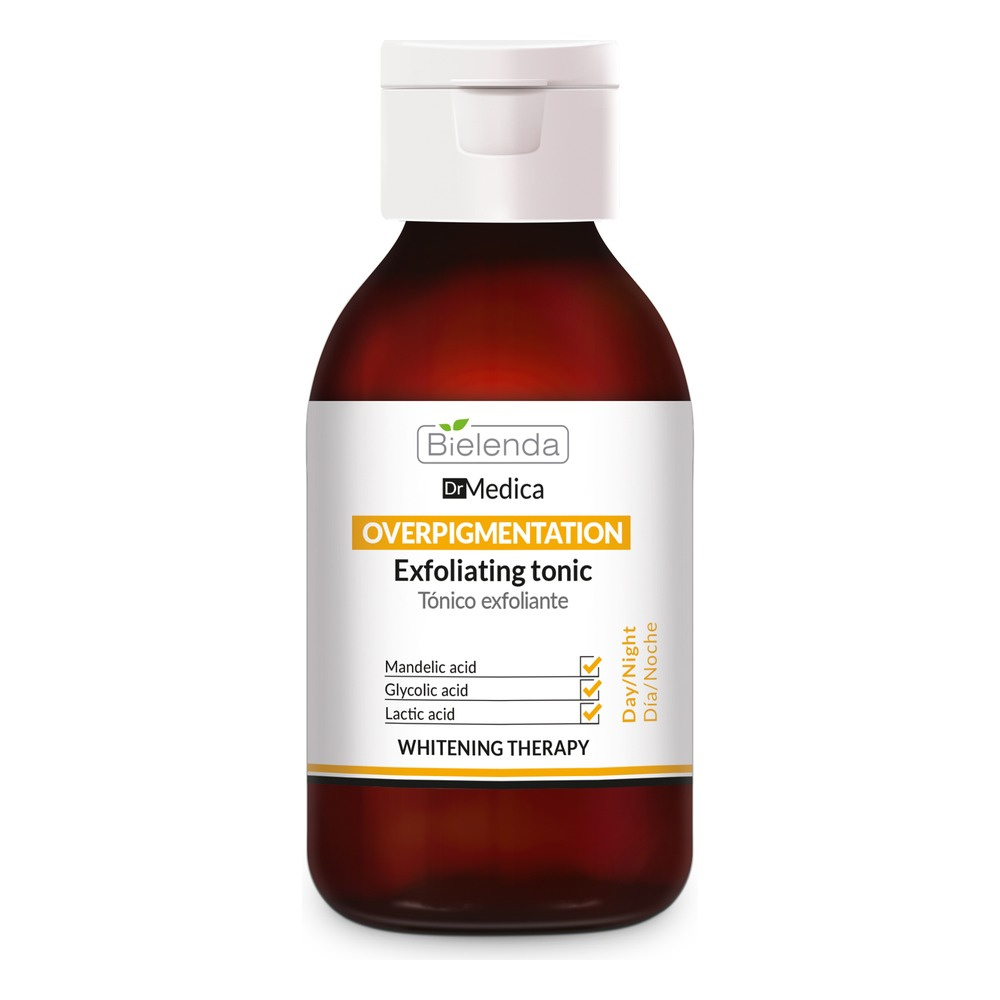 Bielenda Dr Medica Overpigmentation Exfoliating Tonic with Mandelic Glycolic and Lactic Acid  250ml