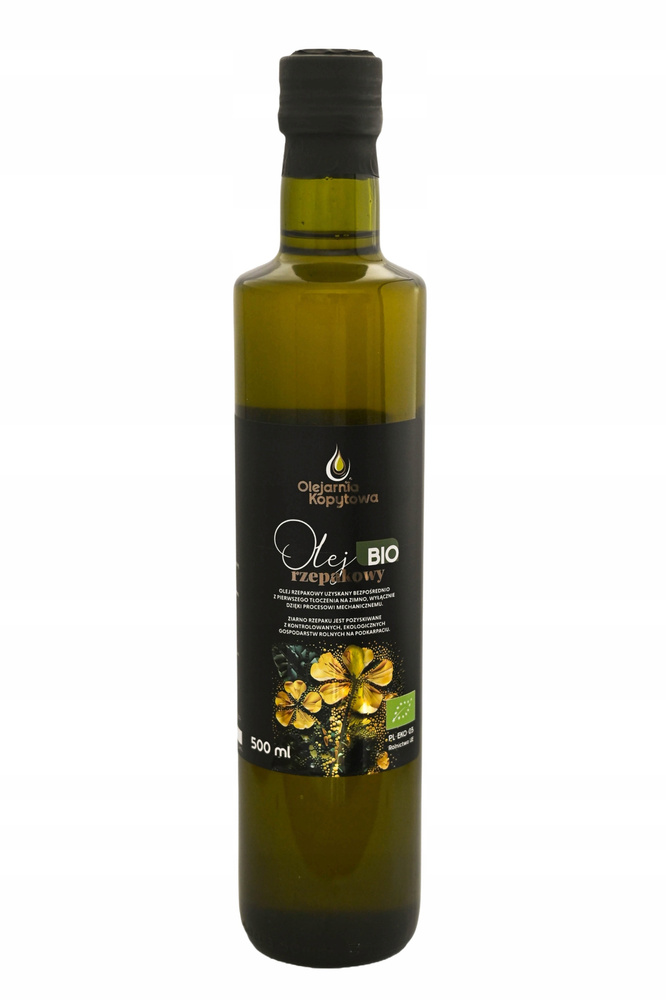 Młyn Kopytowa Ekologiczny Olej Rzepakowy Bio 500ml