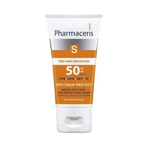 Pharmaceris S Spectrum Protect Krem o Szerokopasmowej Ochronie SPF50+ dla Skóry Wrażliwej i Suchej 50ml
