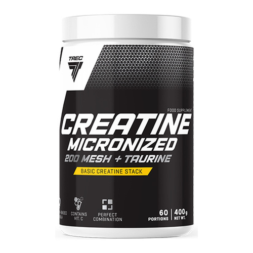 Creatine Micronized 200 Mesh + Taurine 400g