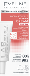 Eveline Lab Formula Photoprotective UVA and UVB Barrier Cream SPF50 40ml