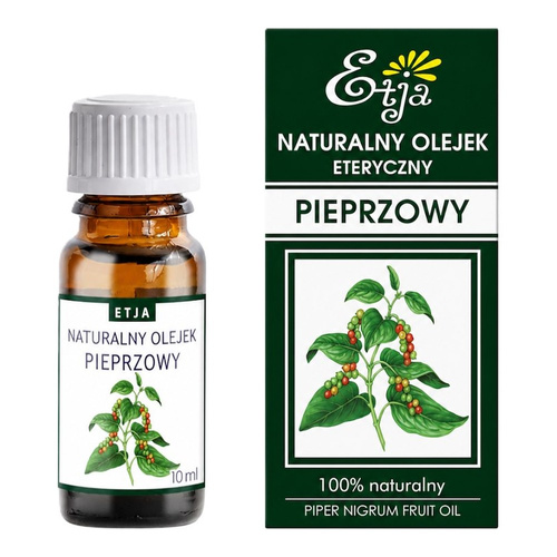ETJA Natural Black Pepper Essential Oil 10ml