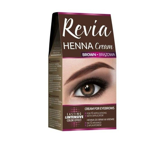 Verona Henna for eyebrows in Cream brown for 10 applications