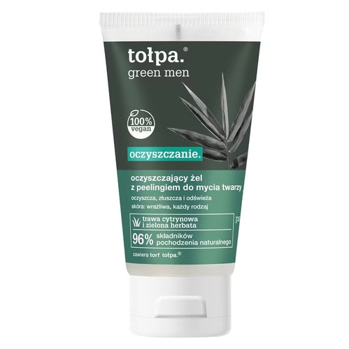 Tolpa Green Men Cleansing Gel Face Scrub 150ml