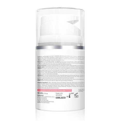 Apis Apiderm Odbudowująco-Odżywczy Krem SPF10 dla Skóry Bardzo Suchej na Dzień 50ml