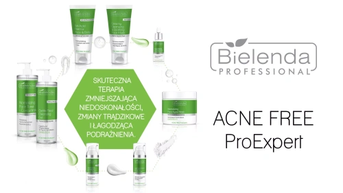 Bielenda Professional Acne Free ProExpert Peeling Gel for Face and Body with 10% AHA and PHA 150ml