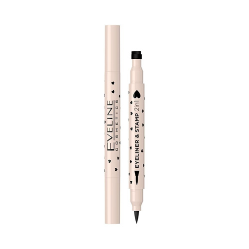 Eveline Eyeliner & Stamp 2w1 Eyeliner ze Stemplem 1 Sztuka