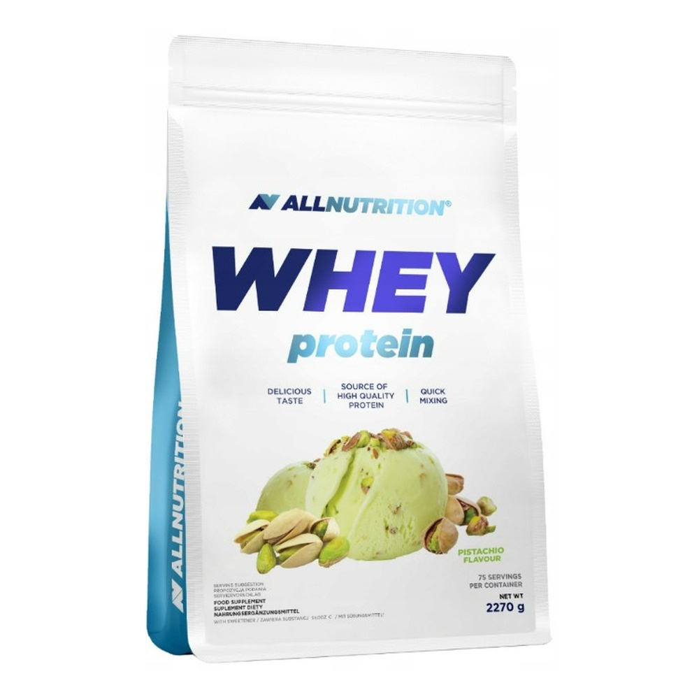 Allnutrition Whey Protein Koncentrat Białka Serwatkowego Pistacja 2270g