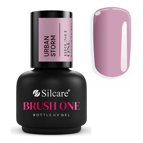 Silcare Brush One Bottle Gel Builder Nail Gel Urban Storm 15g