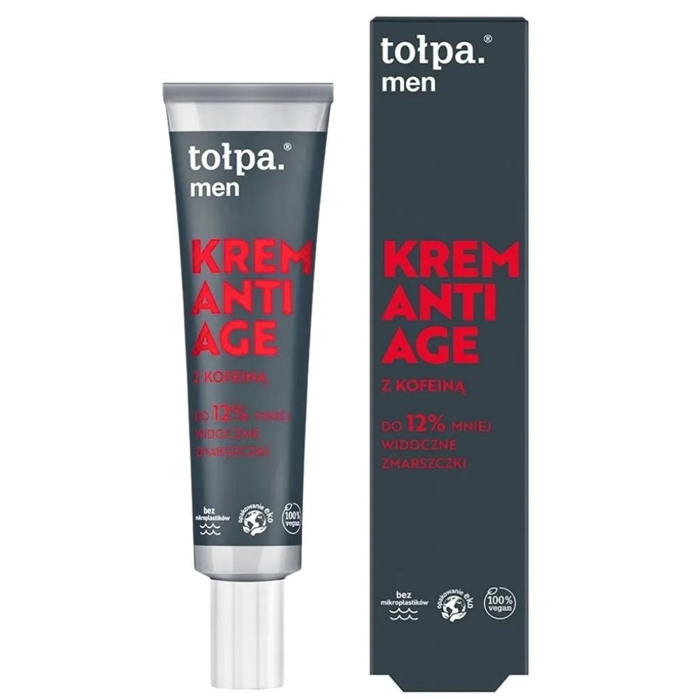 Tołpa Men Przeciwstarzeniowy Krem z Kofeiną 40ml