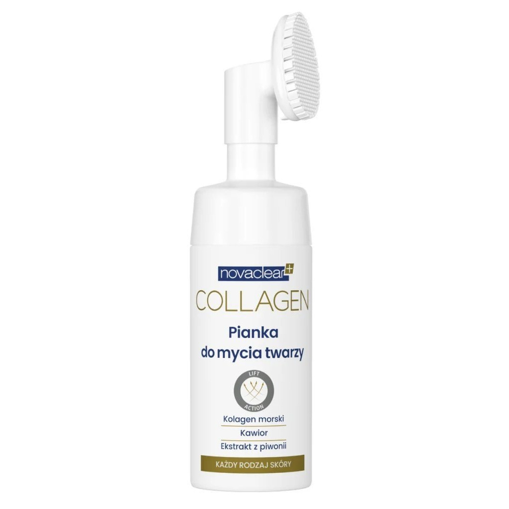 NovaClear Collagen Purifying Face Wash Foam for All Skin Types 100ml