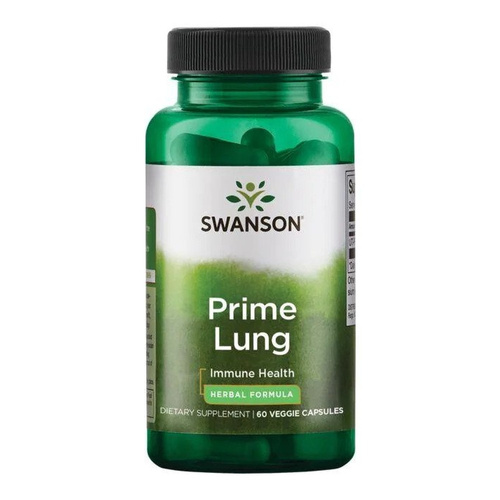 Swanson Prime Lung Supports Respiratory System 60 Capsules