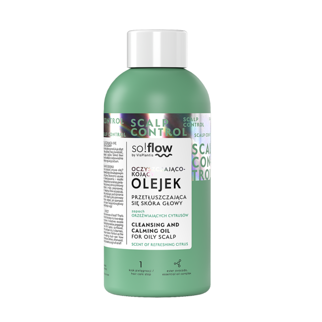 So!Flow Scalp Control Olejek Oczyszczająco-Kojący do Skóry Głowy 150ml