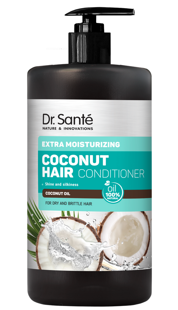 Dr. Sante Coconut Hair Conditioner with Coconut Oil for Dry and Brittle Hair 1000ml