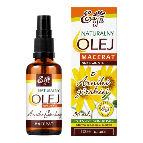 ETJA Mountain Arnica Macerated Oil 50ml