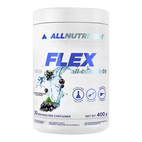 Allnutrition Flex All Complete Hydrolyzed Collagen Powder Blackcurrant 400g