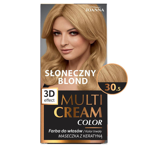 Joanna Multi Cream Color 3D Effect Farba Nr 30,5 Słoneczny Blond 1 Sztuka