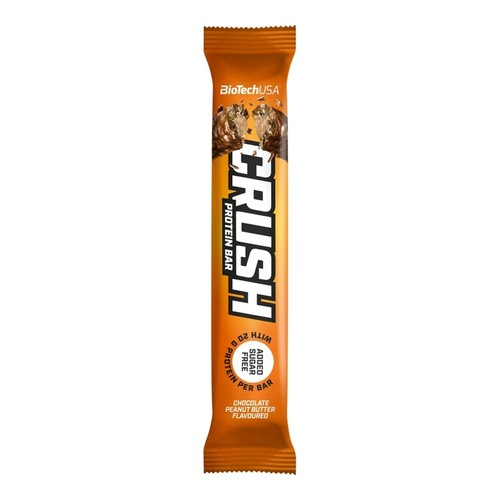 BioTechUSA Crush Bar Protein Bar Chocolate Peanut Butter 12x64g