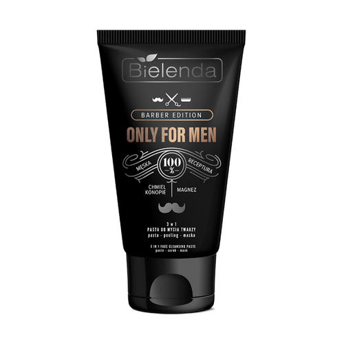 Bielenda Only for Men Barber Edition Pasta do Mycia Twarzy 3w1 150g