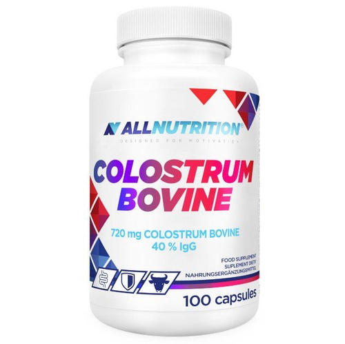 AllNutrition Colostrum Bovine 720mg Kapsułki z Siarą Bydlęcą 100 Sztuk