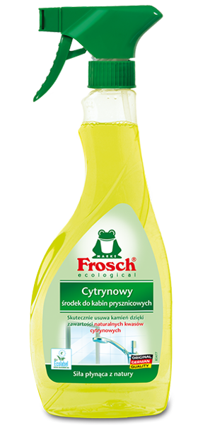FROSCH Ecological Cytrynowy środek do kabin prysznicowych 500ml
