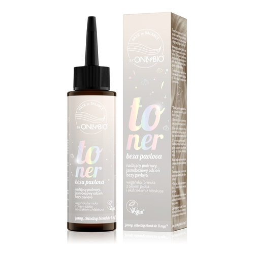 OnlyBio Hair in Balance Hair Toner Beza Pavlova 100ml
