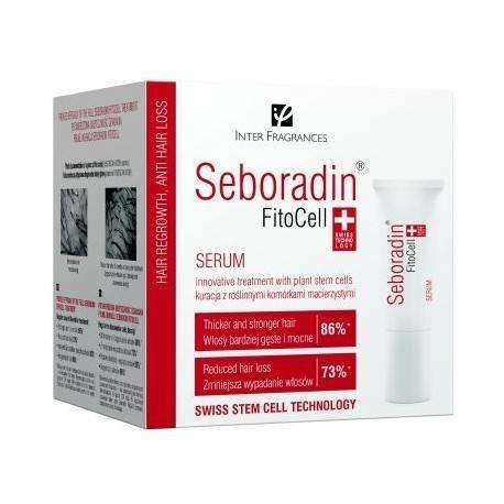 Seboradin Fitocell Serum Kuracja Komórkami Macierzystymi dla Włosów Cienkich 7x6g